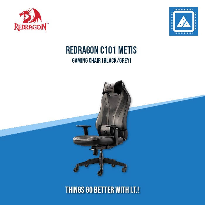 REDRAGON C101 METIS GAMING CHAIR (RED/BLACK) REDRAGON C101 METIS GAMING CHAIR (RED/BLACK)